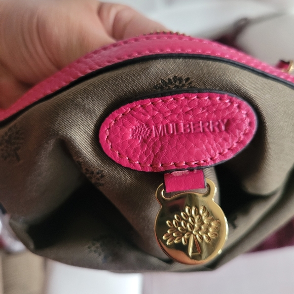 Mulberry Daria Clutch Shoulder Leather Bag - Picture 9 of 13